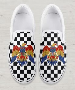 9Heritages Elvis Eagle Caro Slip On Shoes