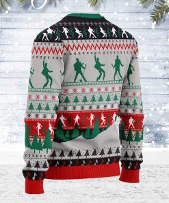 Elvis Presley With Santa Christmas Ugly Sweater