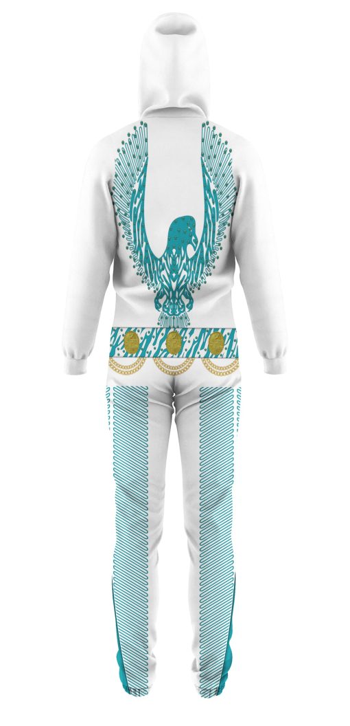 Elvis Turquoise Phoenix jumpsuit Costume