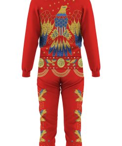 Elvis EAGLE Red jumpsuit Costume