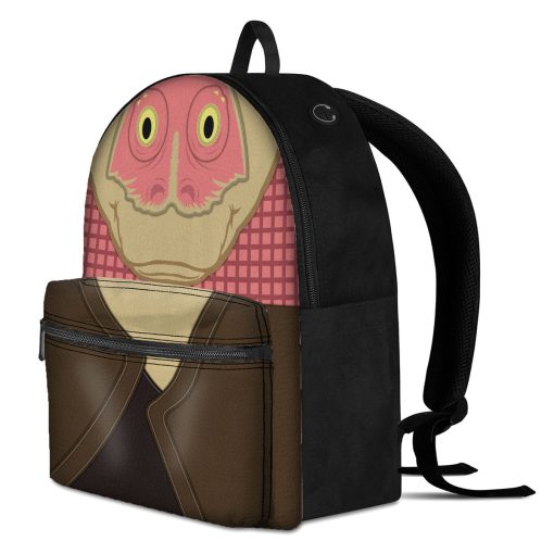 9Heritages Jar Jar Binks Custom Backpack