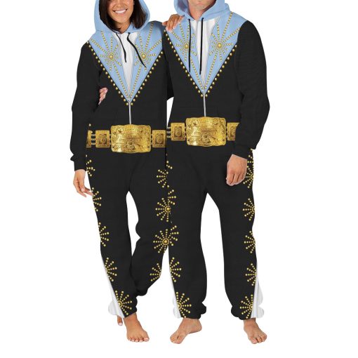 Elvis Cisco Blue jumpsuit Costume