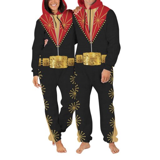 Elvis Cisco Red jumpsuit Costume