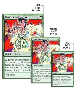 9Heritages Elvis Presley Elvish Impersonators The Gathering card Rug Evolution