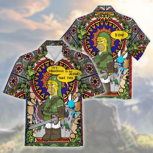 It's dangerous to go alone! Take this Hawaiian Shirt