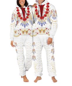 Elvis Flower jumpsuit Costume