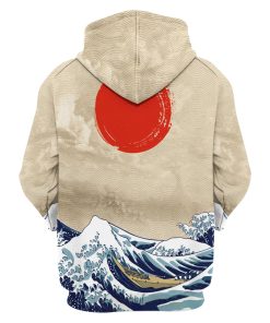 Japanese Sulf Zelda no Densetsu The Great Wave Link Hoodie T-shirt Sweatpants Cosplay