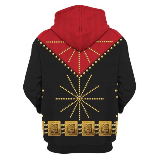 9Heritages Elvis Cisco Red Costume Hoodie Sweatshirt T-Shirt Sweatpants