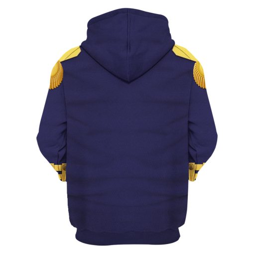 9Heritages Admiral Collingwood Uniform All Over Print Hoodie Sweatshirt T-Shirt Tracksuit