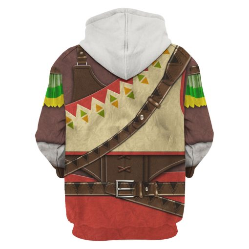 Snowquill Armor Set Link Hoodie Sweatshirt T-shirt Sweatpants Cosplay