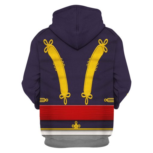 9Heritages Royal Horse Artillery Uniform All Over Print Hoodie Sweatshirt T-Shirt Tracksuit
