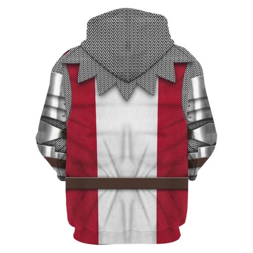 9Heritages 14th Century English Knights Costume Hoodie Sweatshirt T-Shirt Tracksuit
