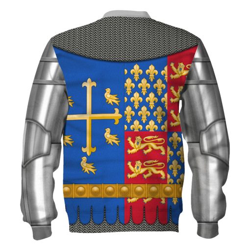 9Heritages Richard II Of England Amour Knights Costume Hoodie Sweatshirt T-Shirt Tracksuit