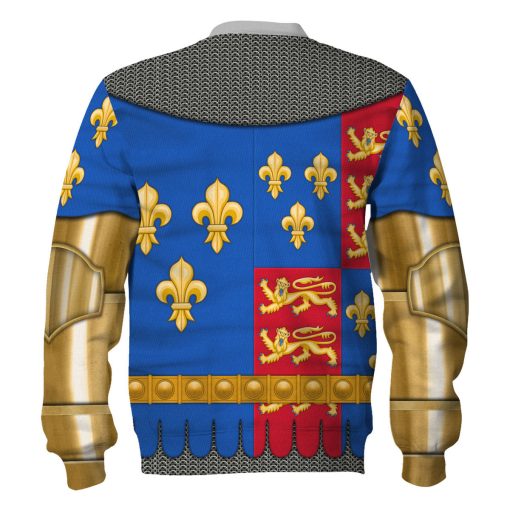 9Heritages Henry VI Of England Amour Knights Costume Hoodie Sweatshirt T-Shirt Tracksuit