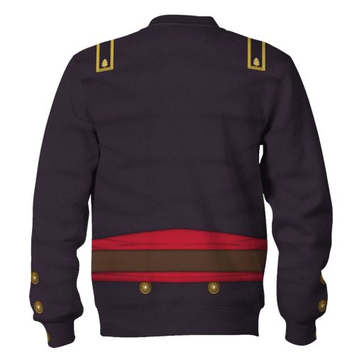 9Heritages Union Army- Major- Infantry Uniform All Over Print Hoodie Sweatshirt T-Shirt Tracksuit