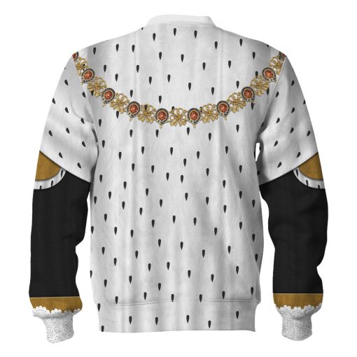 9Heritages George II of England Costume Hoodie Sweatshirt T-Shirt Tracksuit
