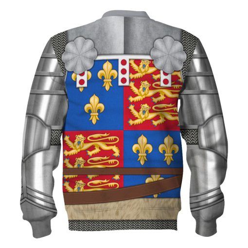9Heritages Richard of York, 3rd Duke of York Amour Knights Costume Hoodie Sweatshirt T-Shirt Tracksuit