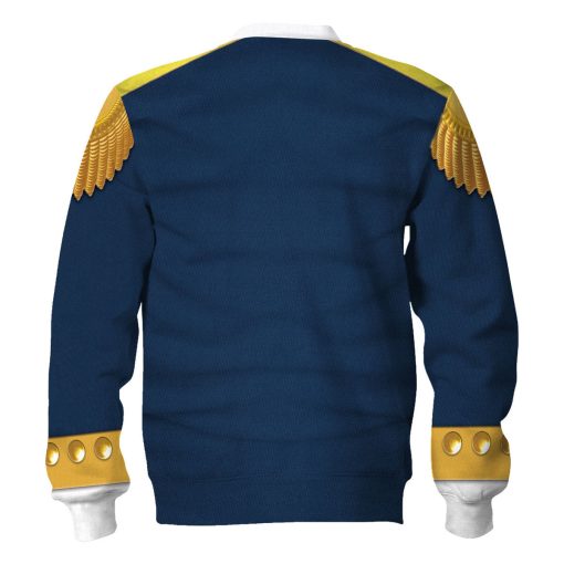 9Heritages George Washington: Indispensable Man Uniform All Over Print Hoodie Sweatshirt T-Shirt Tracksuit