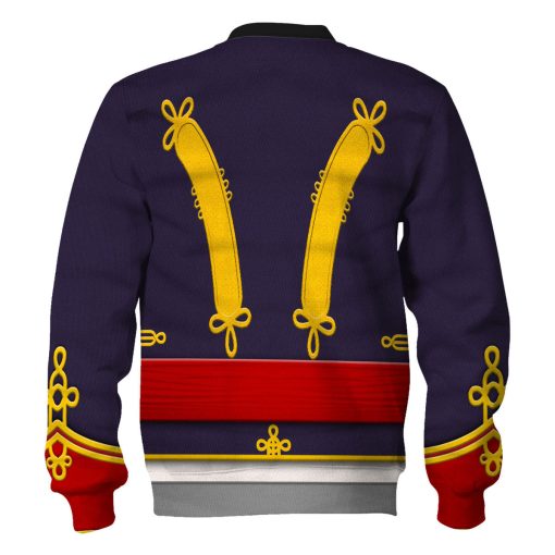 9Heritages Royal Horse Artillery Uniform All Over Print Hoodie Sweatshirt T-Shirt Tracksuit