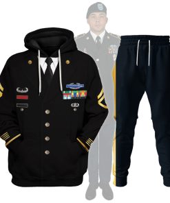 9Heritages United States Army Blue Service Costume Hoodie Sweatshirt T-Shirt Tracksuit