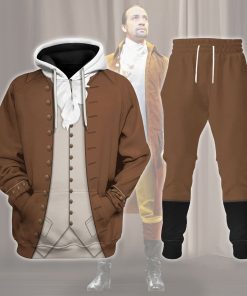 9Heritages Alexander Hamilton Founding Father of The United States Costume Hoodie Sweatshirt T-Shirt Tracksuit