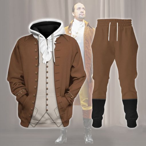 9Heritages Alexander Hamilton Costume Hoodie Sweatshirt T-Shirt Tracksuit