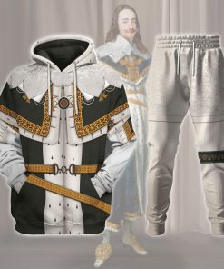 9Heritages Charles I of England Costume Hoodie Sweatshirt T-Shirt Tracksuit