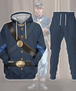 9Heritages Civil Wars of Blue Union Infantryman Costume Hoodie Sweatshirt T-Shirt Tracksuit