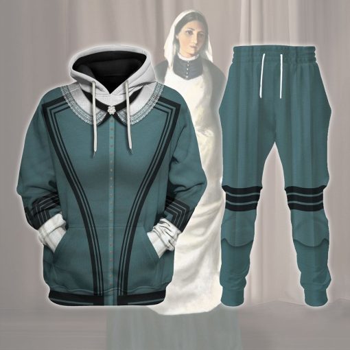 9Heritages Florence Nightingale Costume Hoodie Sweatshirt T-Shirt Tracksuit