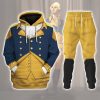 9Heritages General George Washington Costume Hoodie Sweatshirt T-Shirt Tracksuit