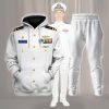 9Heritages Personalized Rank and Branches US Navy Costume Hoodie Sweatshirt T-Shirt Tracksuit