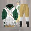 9Heritages Pirates - Continental Marine Corps 1775 Costume Hoodie Sweatshirt T-Shirt Tracksuit
