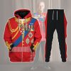 9Heritages Prince Philip, Duke of Edinburgh Costume Hoodie Sweatshirt T-Shirt Tracksuit