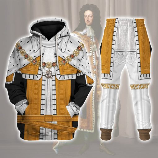 9Heritages William III Costume Hoodie Sweatshirt T-Shirt Tracksuit