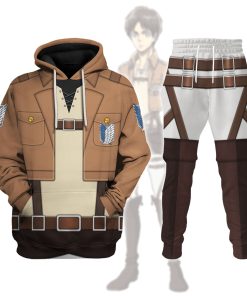 9Heritages 3D Anime Attack On Titan Wings Of Freedom Scout Custom Hoodie