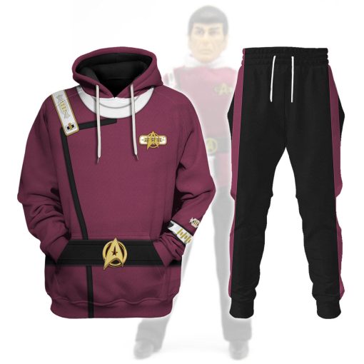 Captain Spock Costume Hoodie Sweatshirt T-Shirt Sweatpants Apparel