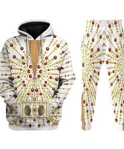 9Heritages Elvis Sunburst Costume Hoodie Sweatshirt T-Shirt Sweatpants