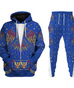 9Heritages Elvis EAGLE Blue Costume Hoodie Sweatshirt T-Shirt Sweatpants