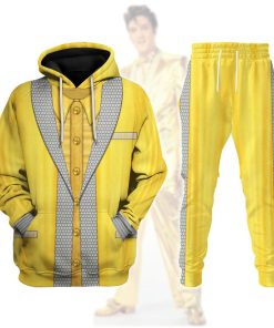 9Heritages Elvis Presley Gold Lame Costume from Hawaii Hoodie Sweatshirt T-Shirt Sweatpants