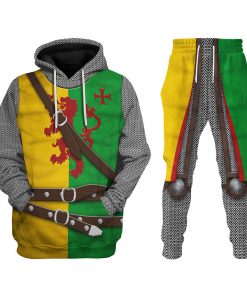 9Heritages Sir William Marshal 1st Earl of Pembroke Knights Costume Hoodie Sweatshirt T-Shirt Tracksuit