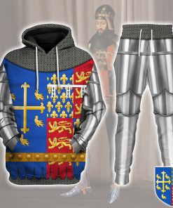 9Heritages Richard II Of England Amour Knights Costume Hoodie Sweatshirt T-Shirt Tracksuit