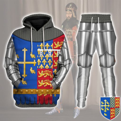 9Heritages Richard II Of England Amour Knights Costume Hoodie Sweatshirt T-Shirt Tracksuit