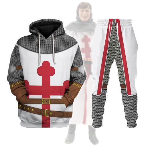 9Heritages Galahad Knight Costume Hoodie Sweatshirt T-Shirt Tracksuit