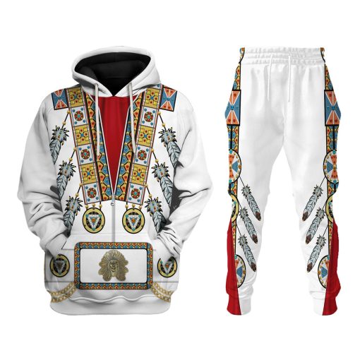 9Heritages Elvis Chief Costume Hoodie Sweatshirt T-Shirt Sweatpants