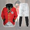 9Heritages George III of England Uniform Costume Hoodie Sweatshirt T-Shirt Tracksuit