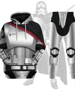 9Heritages Captain Phasma's Armor Costume Hoodie Sweatshirt T-Shirt Sweatpants