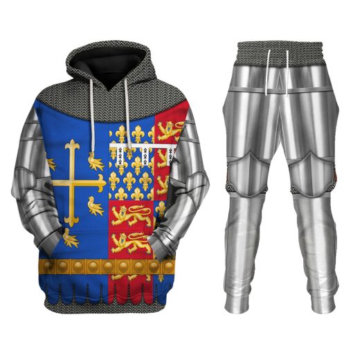 9Heritages Richard II Of England Amour Knights Costume Hoodie Sweatshirt T-Shirt Tracksuit