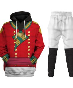 9Heritages 69th Foot (South Lincolnshire) Officer- Flank Company (1812-1815) Uniform All Over Print Hoodie Sweatshirt T-Shirt Tracksuit
