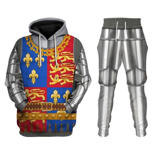 9Heritages Henry V Amour Knights Costume Hoodie Sweatshirt T-Shirt Sweatpants