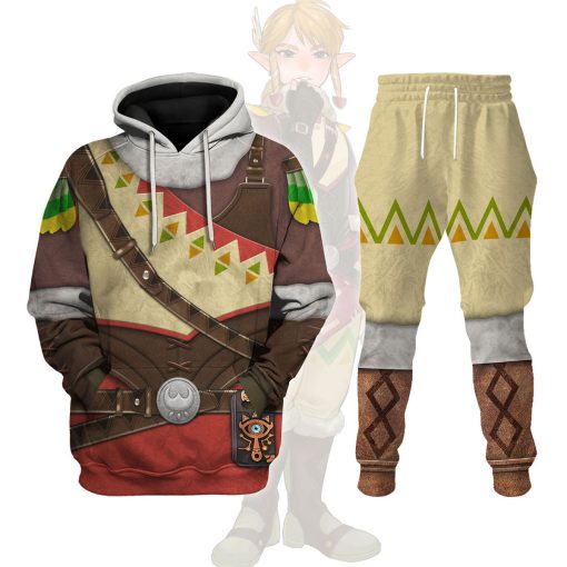 Snowquill Armor Set Link Hoodie Sweatshirt T-shirt Sweatpants Cosplay